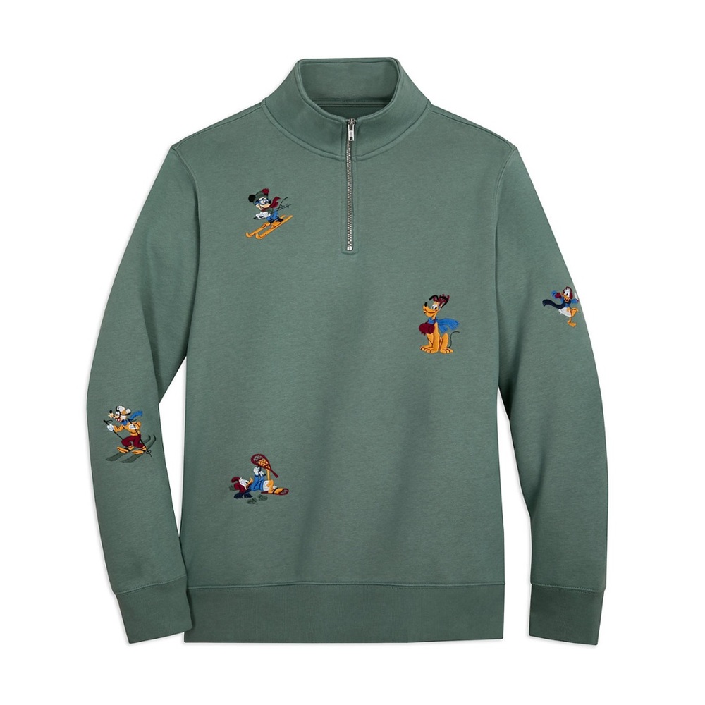 Mickey Mouse & Friends Homestead 1/4 Zip Pullover for Men